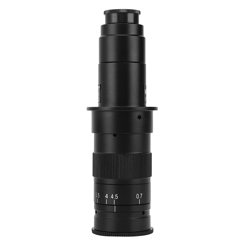 Industrial Video Microscope Camera Objective Lens Adjustable Focus 10A Monocular Microscope Lens