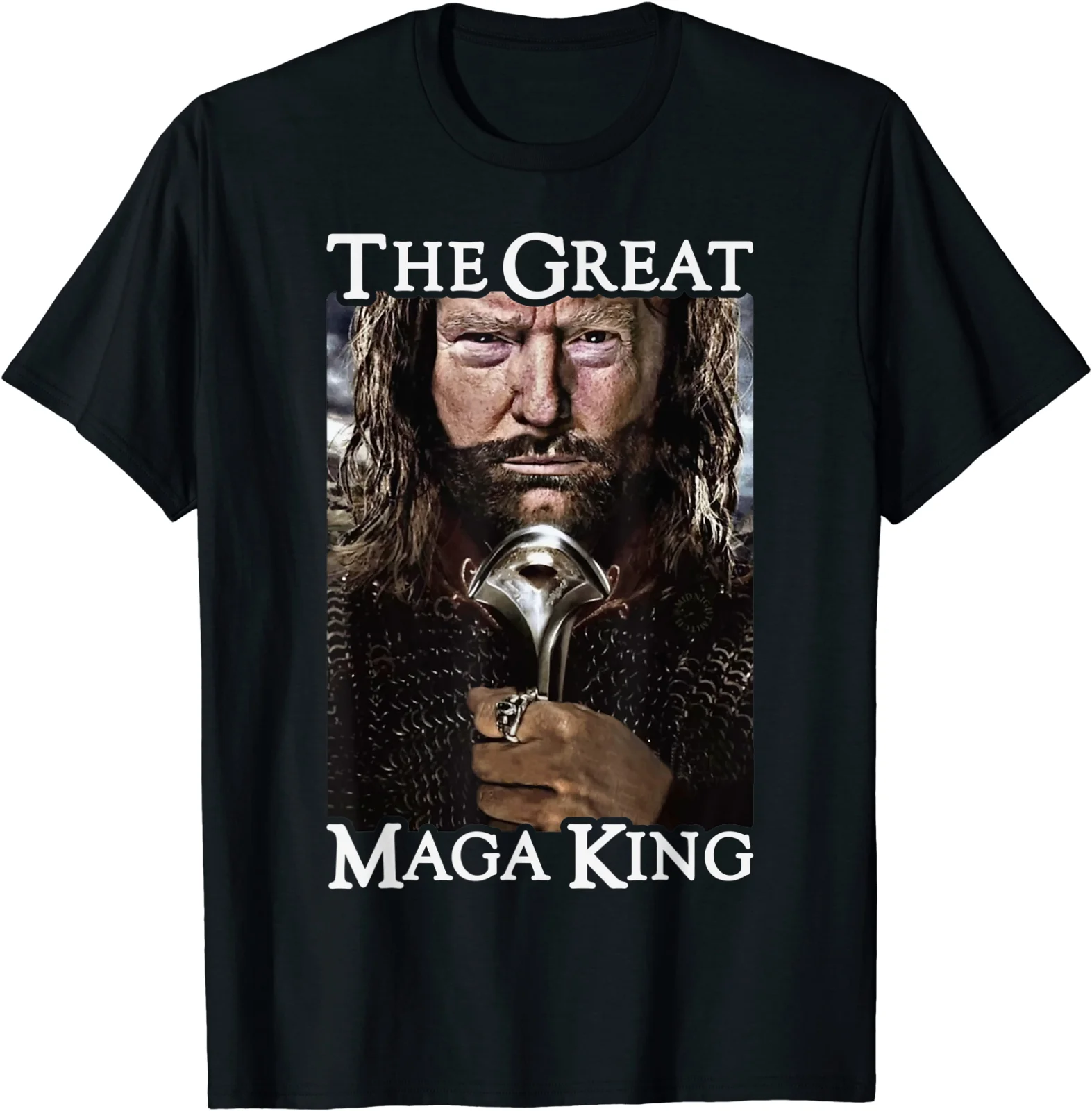 

The Great Maga King - The Return Of The Ultra Maga King T-Shirt Short Sleeve 100% Cotton Casual T-shirts Loose Top Size S-3XL