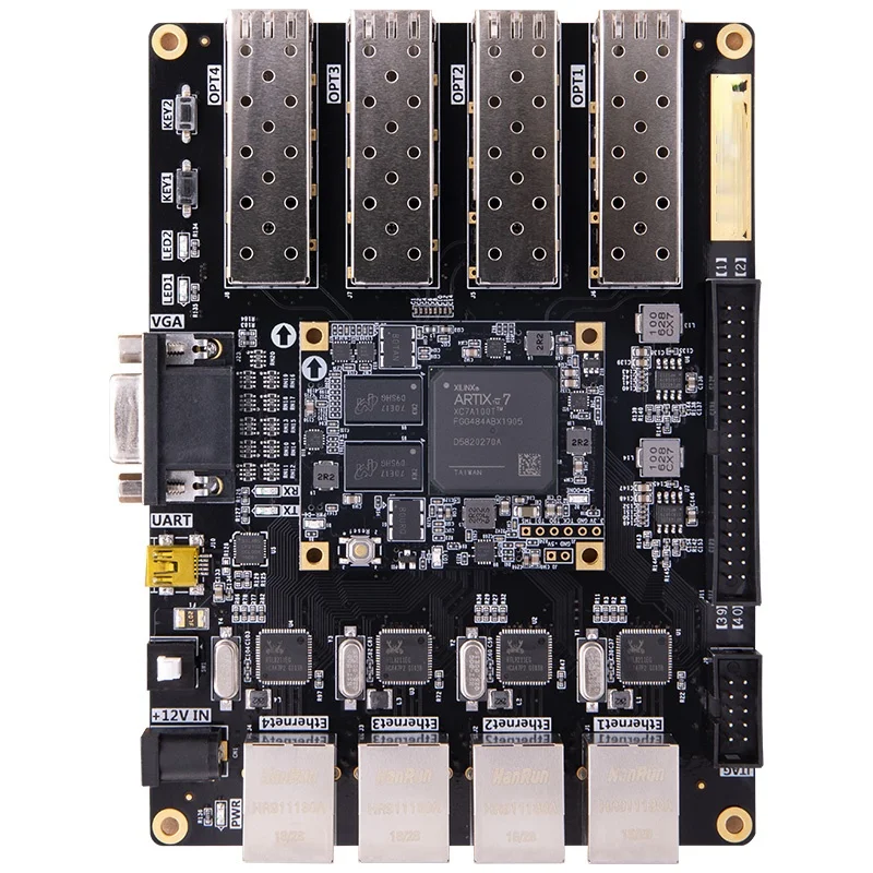

Для макетной платы A7 FPGA Artix7, оптический волоконный Ethernet Ax7101