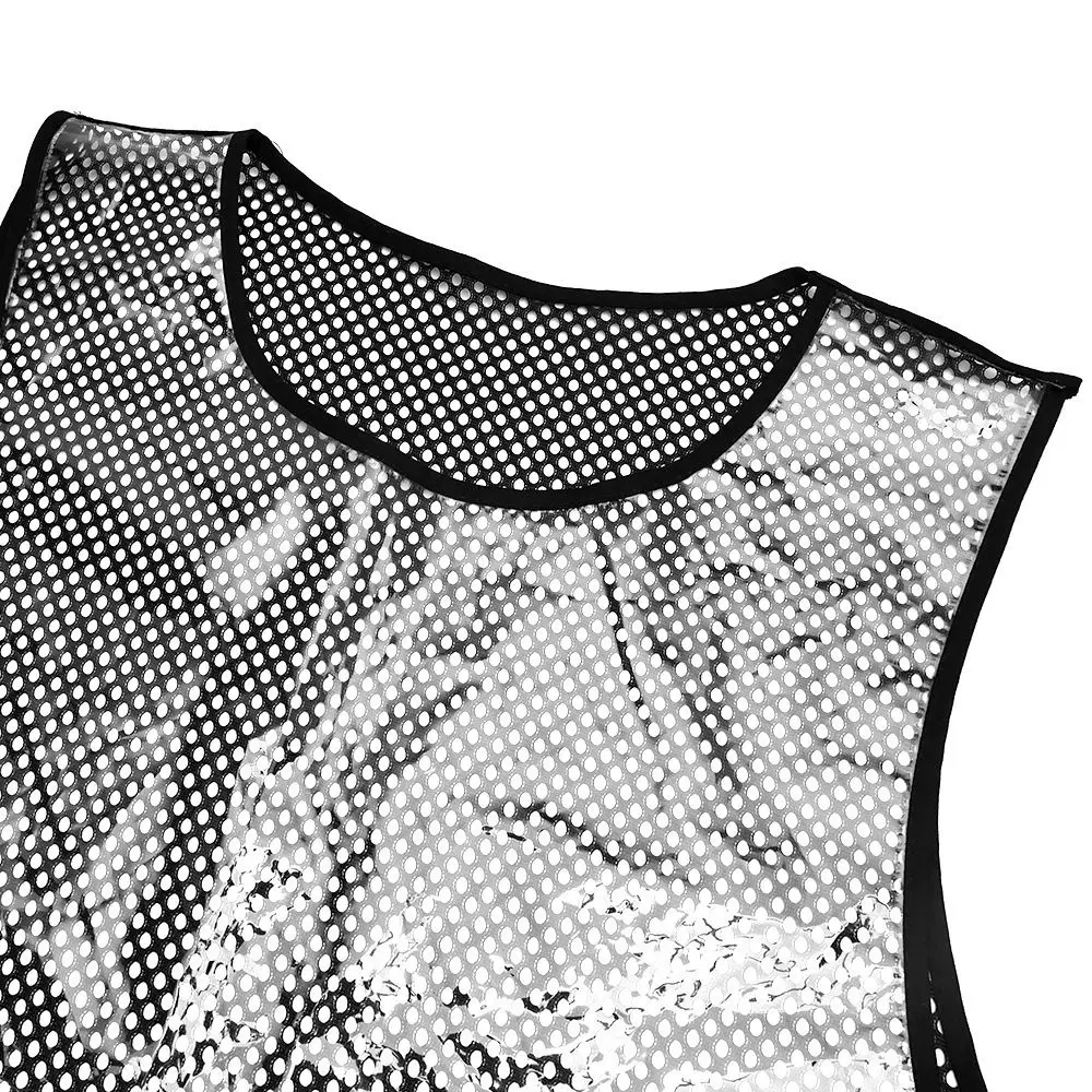 Сменный водонепроницаемый фартук для стрижки прозрачный садовый парикмахерской