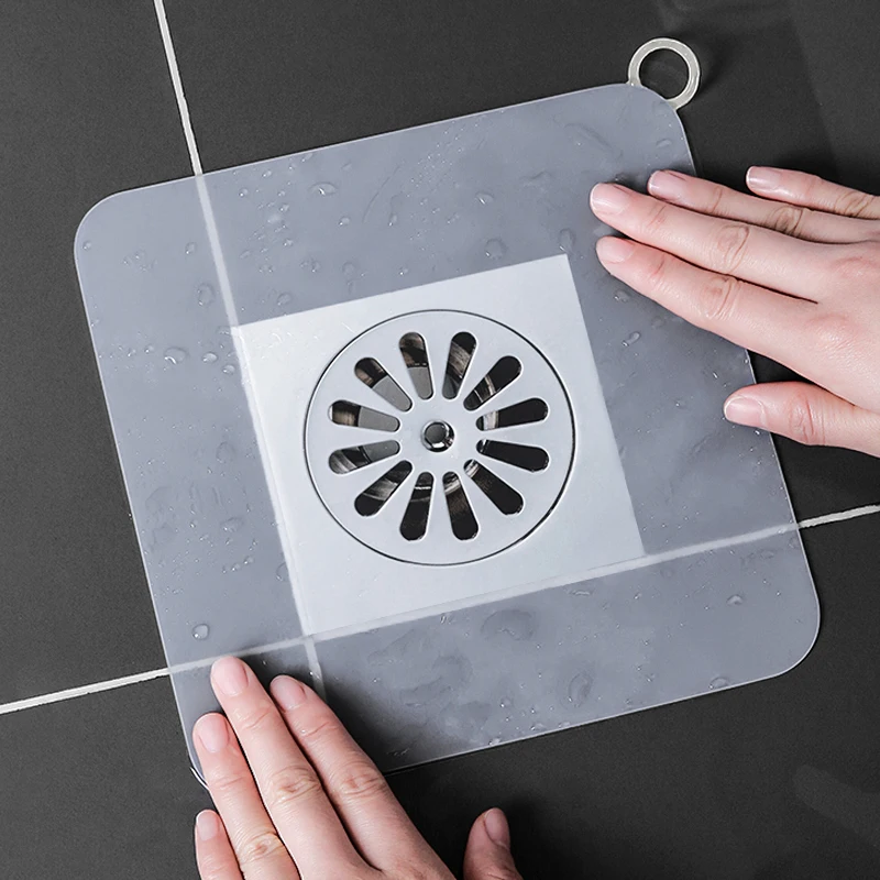 

Silicone Floor Drain Deodorant Pad Toilet Sewer Anti Odor Floor Drain Cover Sink Water Stopper Sealing Ring Bathroom Equipment