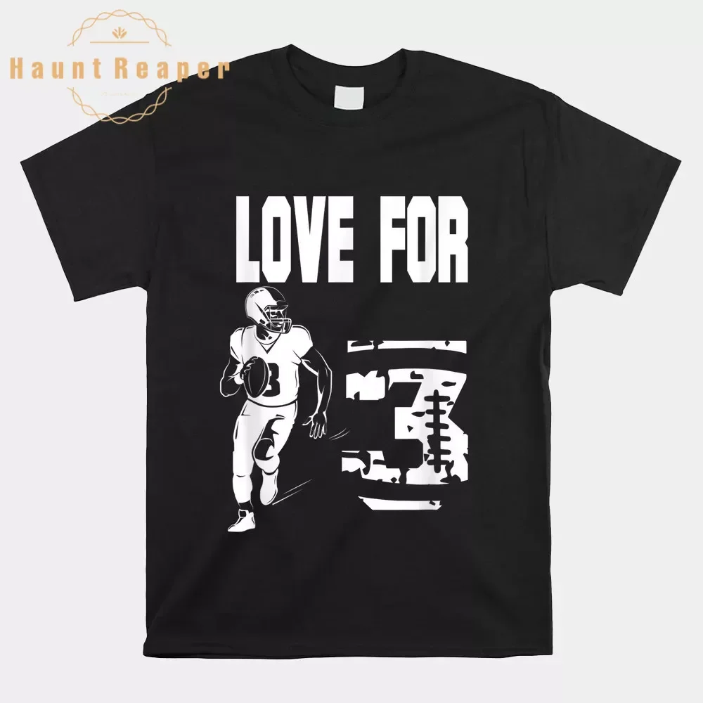 Мужская футболка с принтом Love For 3 Pray Damar