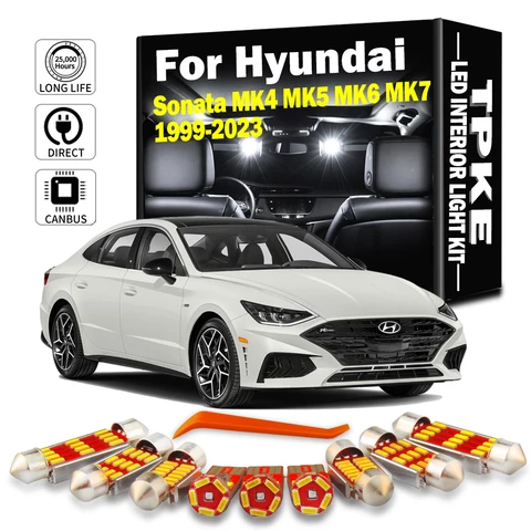 TPKE фотолампа для Hyundai Sonata MK4 MK5 MK6 MK7 1999- 2016 2017 2018 2019 2020 2021 2022 автомобильные лампы