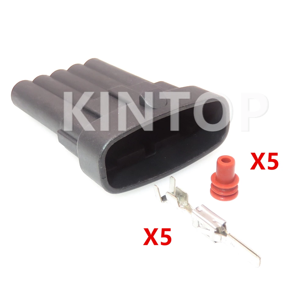 

1 комплект, 5 контактов, автомобильный разъем для датчика положения коленчатого вала, 1928405136, 1928403738, Автомобильный штекер, гнездовой разъем