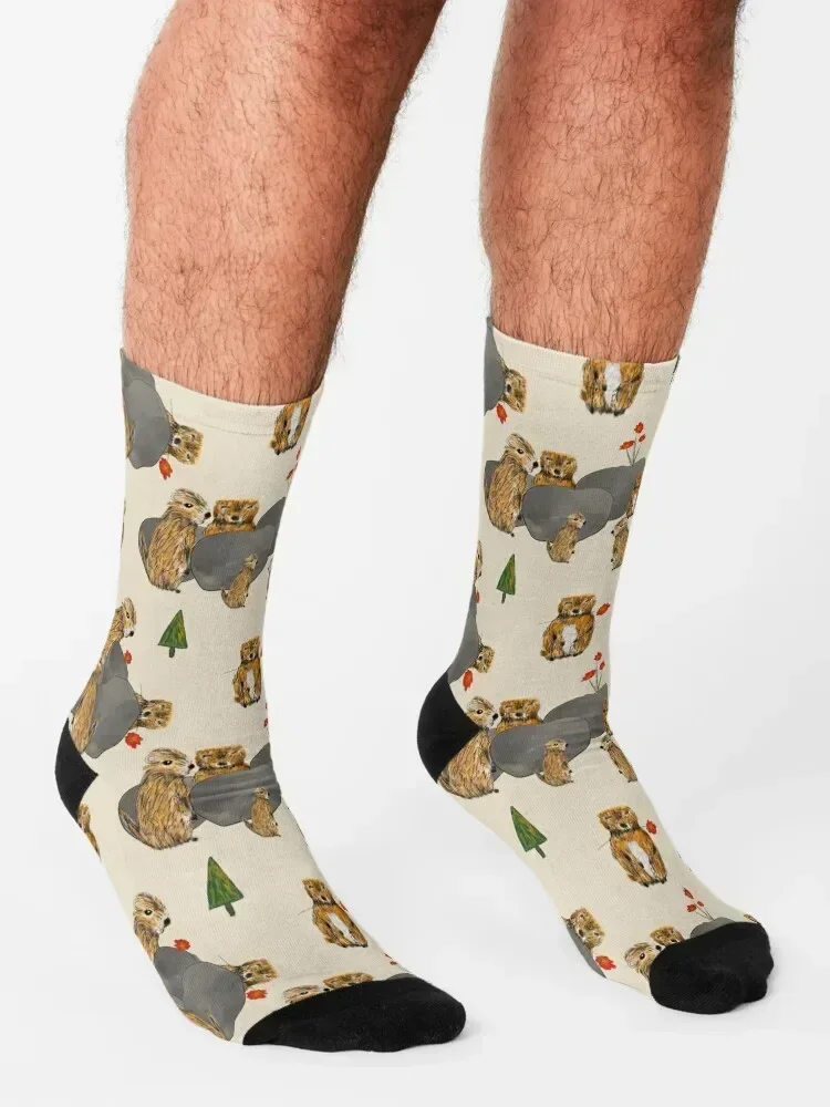 Милые и необычные носки Marmots спортивные мужские в стиле хип-хоп женские