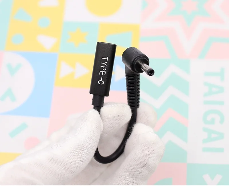 

USB Type-C to 4.0*1.7mm cable PD power charging cable for redmi redmibook14