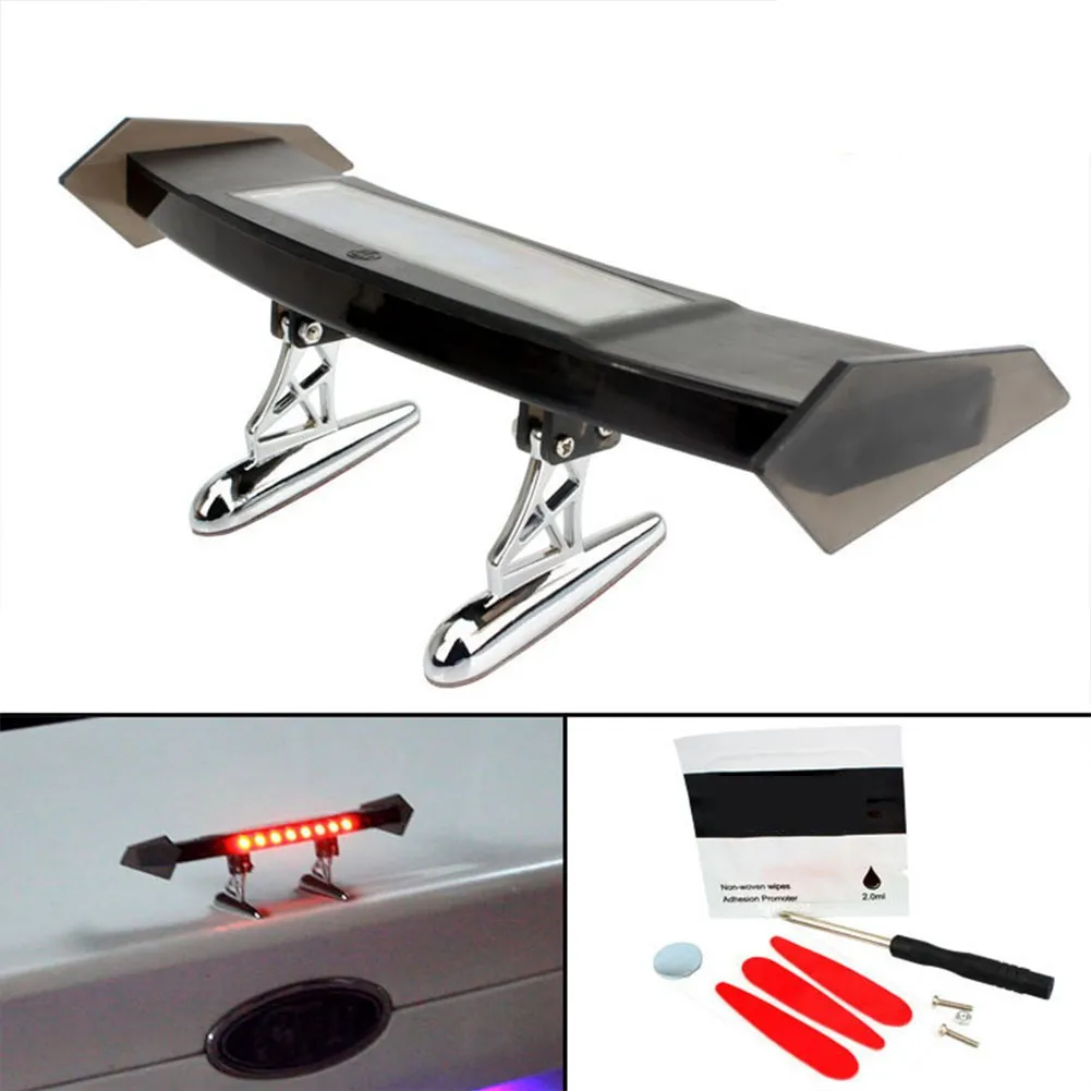 

1PCS Solar Car Modified Tail Light LED Streamer Warning Tail Box Light Mini Tail Streamer Light