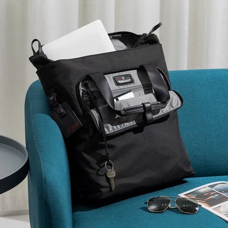 Tumi Alpha 3 Series Ballistic Nylon Commuter Men's Business Casual Handbag Backpack