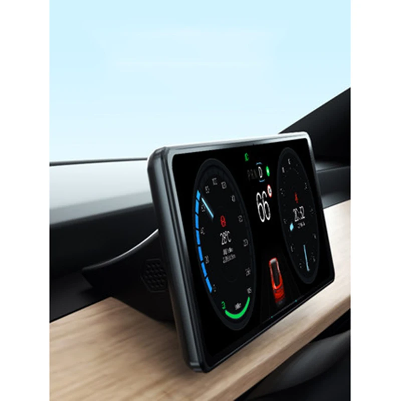 8.8 Inch Car LCD Digital Instrument Panel For Tesla Model 3 Y  Linux Multimedia Player Display Dashboard Gauge Cluster images - 6