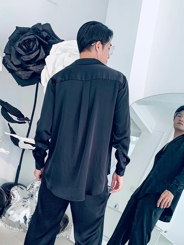 Мужские топы для латиноамериканских танцев тренировочная одежда с V-образным