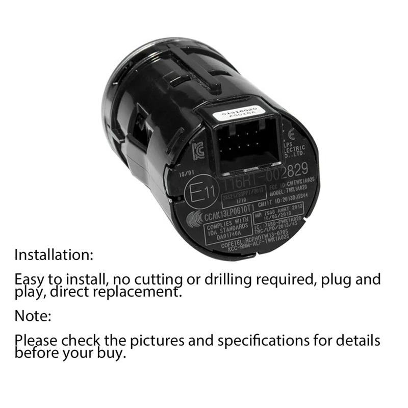 10X кнопка запуска и остановки двигателя однокнопочный переключатель для 2016 2017 Honda