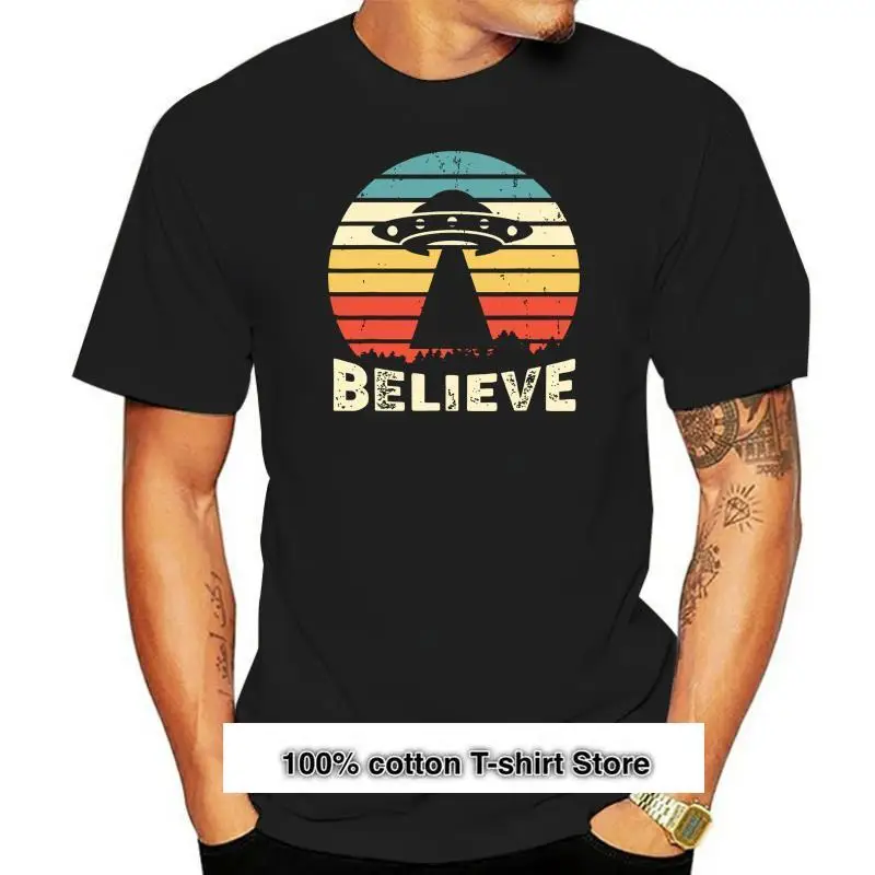

Camiseta Vintage Alien UFO Hunter, camiseta I Want To Believe