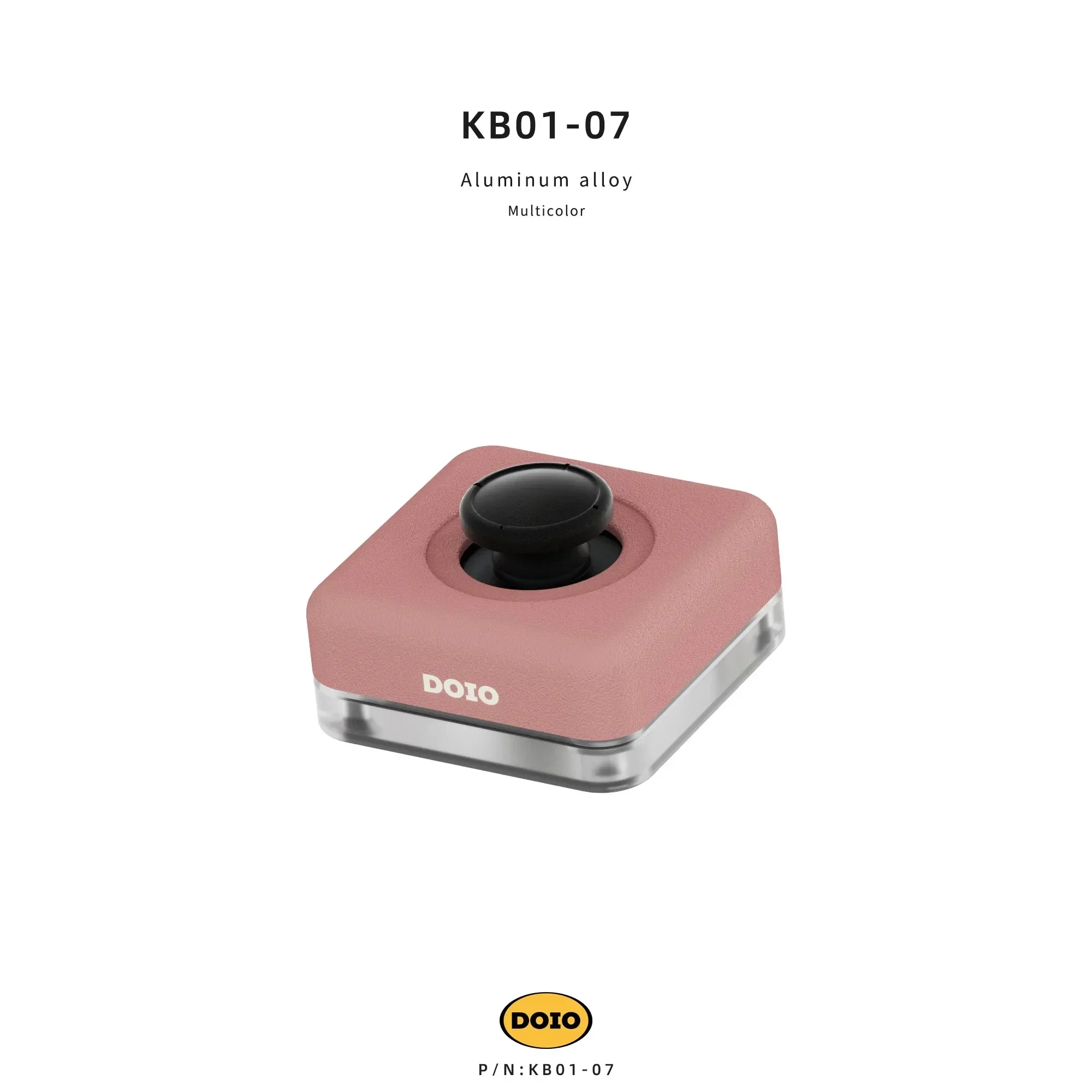 DOIO KB01-07 клавиша загрузки компьютера из алюминиевого сплава Внешняя настольная