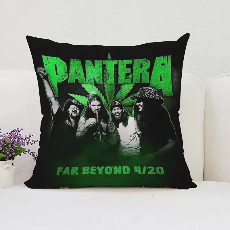 

Pantera Couple Pillow Pillowcases 50x50 Decorative Pillows Covers Cushion Cover Luxury Cushions Home Decor Pilow Cases Sofa Body