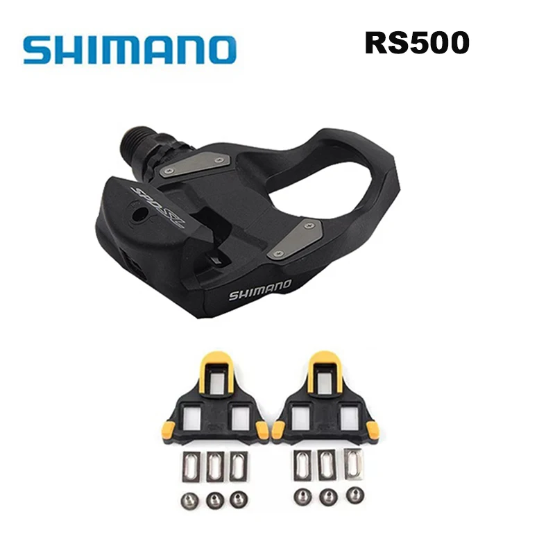 SHIMANO PD Rs500 Педали для шоссейного велосипеда Карбоновые самоблокирующиеся педали