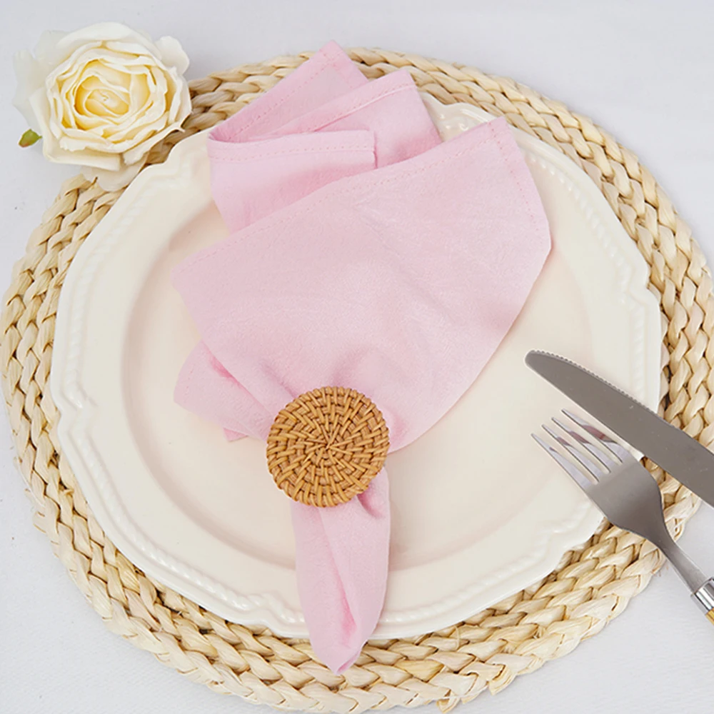 Хлопковые столовые салфетки 30x45 см, набор из 6 штук