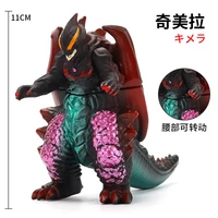 11cm small soft rubber monster chimeraberus action figures model furnishing articles childrens assembly puppets toys
