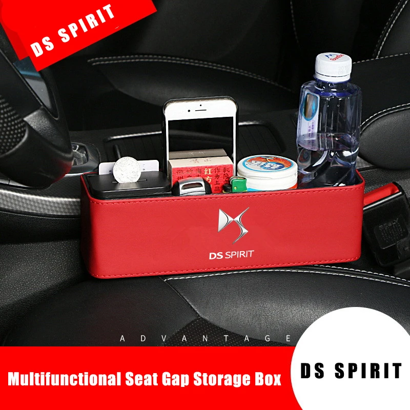 

Car Seat Crevice Storage Box For Citroen Logo Elysee Berlingo Xsara C3 XR C4 Picasso Sega C5 Aircross X7 C6 Interior Accessories