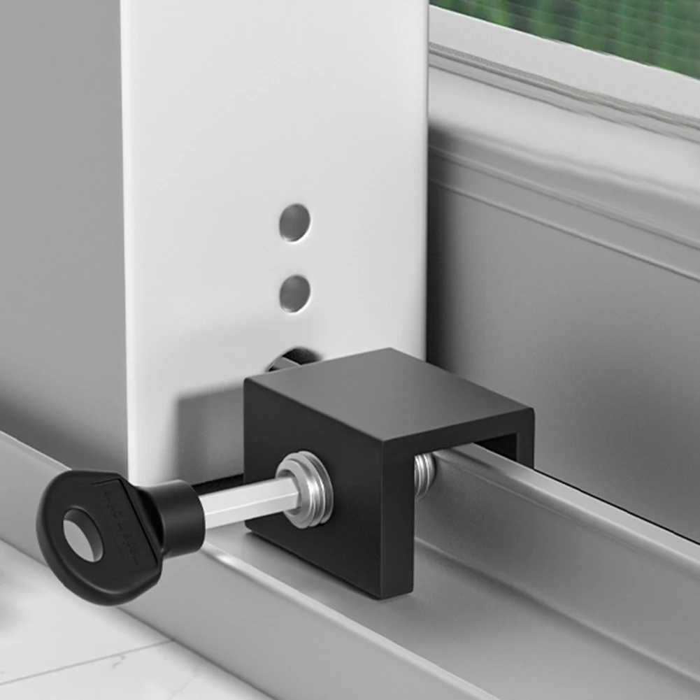 Регулируемый оконный замок ограничитель замка безопасности раздвижной двери