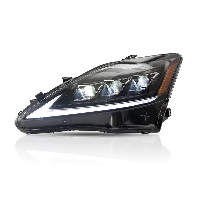 

VLAND Factory Sequential 2th Gen XE20 IS 220d/F 300 350 Head Lamp 2006-2012 car lighting system led headlights For Lexus IS250