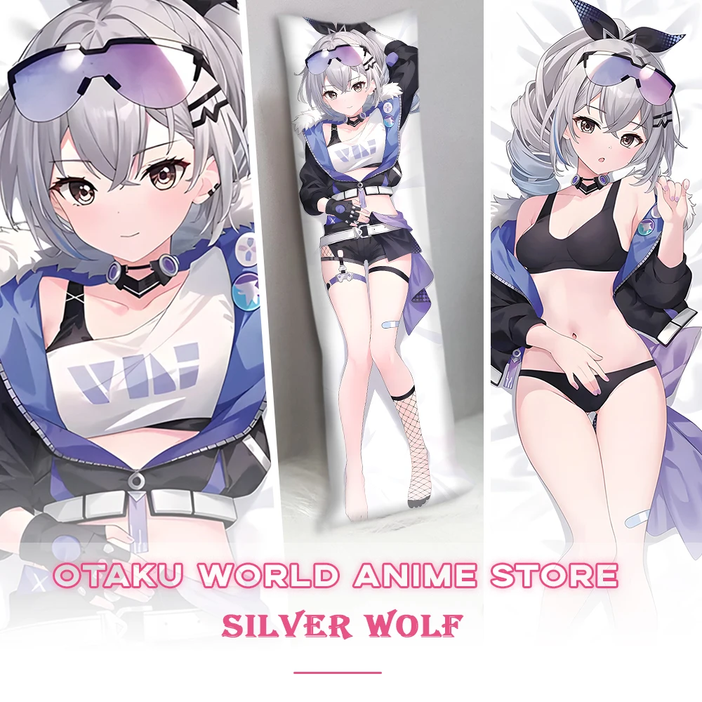 Honkai Star Rail Silver Wolf кровать наволочка реквизит для косплея Dakimakura аниме серебряный
