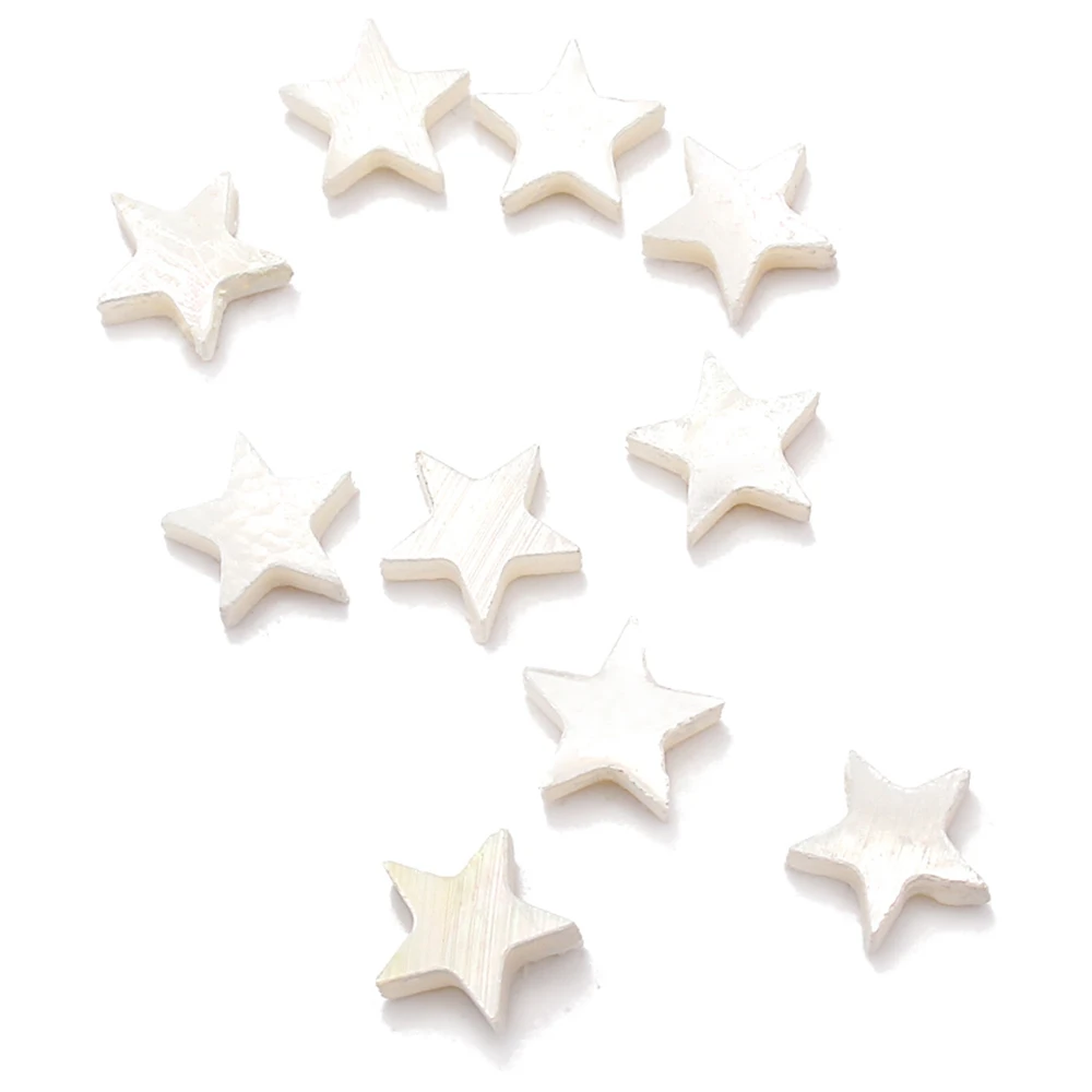 10 шт. перламутровые инкрустационные маркеры в форме звезды для гитары