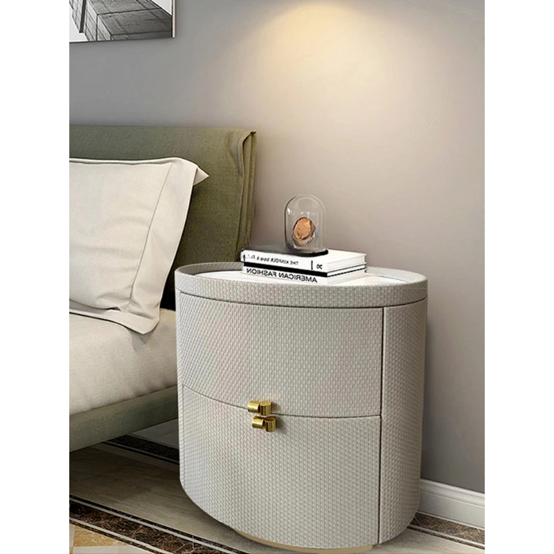 Роскошный прикроватный столик в итальянском стиле Овальный дизайнерский