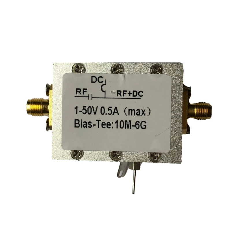 

Dropship Broadband Radio Amplifier Spectrum Analyzer Microwave Coaxial Bias 10MHz-6GHz Bias Low Noise Amplifier Module-