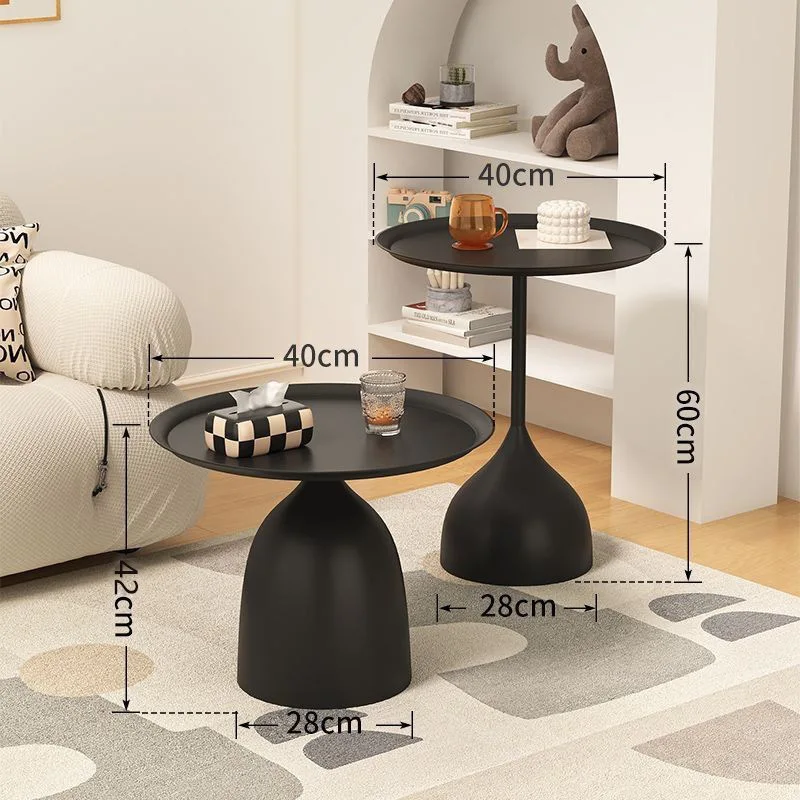 Диванный прикроватный столик минималистичный Железный для гостиной домашний