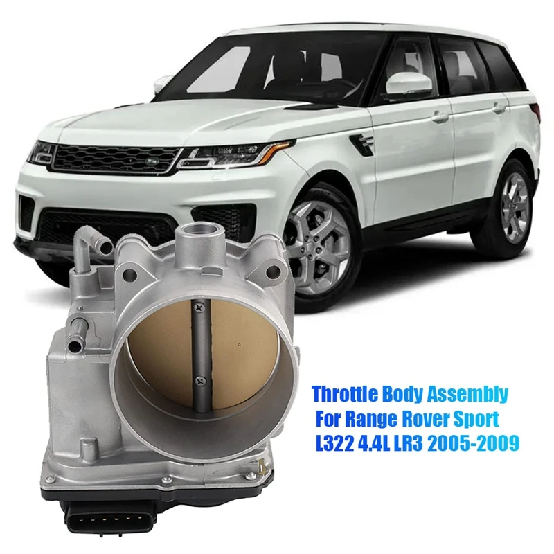 

4H23-9F991-BC Throttle Body Valve Assembly For Land Range Rover LR3 HSE L322 4.4L 2005-2009 4H23-9F991-BD 4H239F991BC