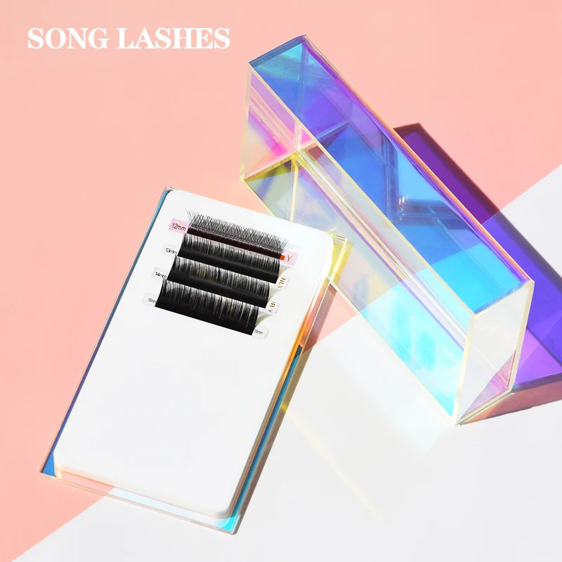 

SONG LASHES Colorful Acrylic Lashes Box is Environment-Friendly, Tasteless, Durable, Clean and Sanitary