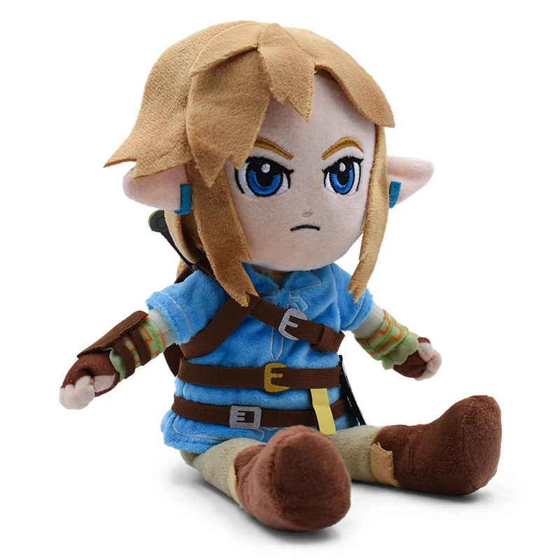 Фото Горячая распродажа: Плюшевые игрушки Zelda Breath of the Wild Tears of the Kingdom – Линк, Принцесса Зельда, Сэнд Сил. Мягкие плюшевые игрушки-подарки. №3
