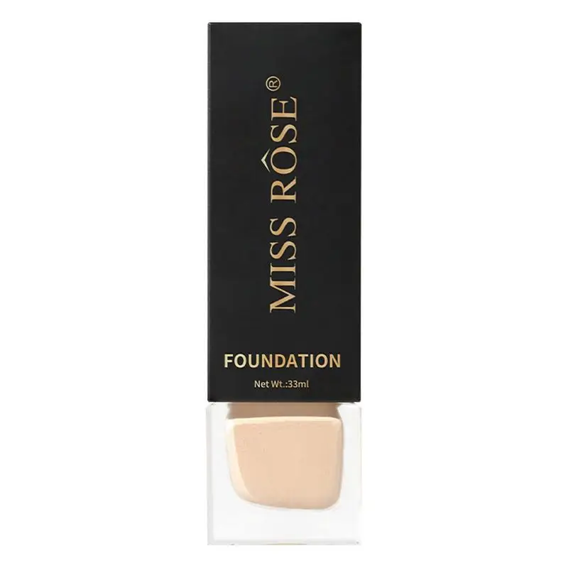 

Poreless Liquid Foundation Full Coverage Liquid Foundation Oil Control Wear Makeup Up To 24Hr Wear Finish