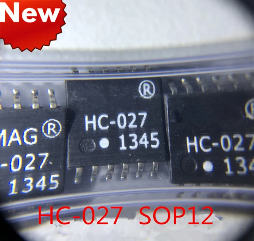 

Free shipping New original Network Transformer Filter HC-027 027 SOP-12