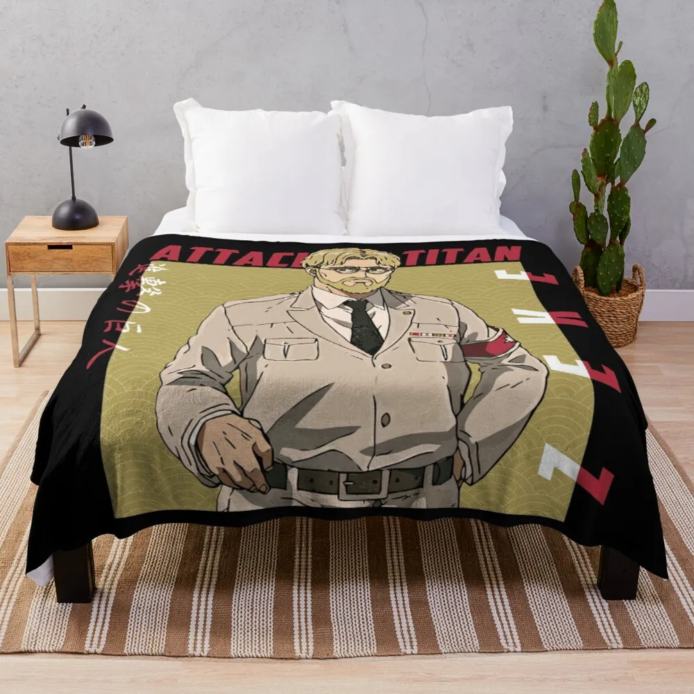 

Attack on Titan - Zeke Yeager Throw Blanket Custom Blanket Softest Blanket