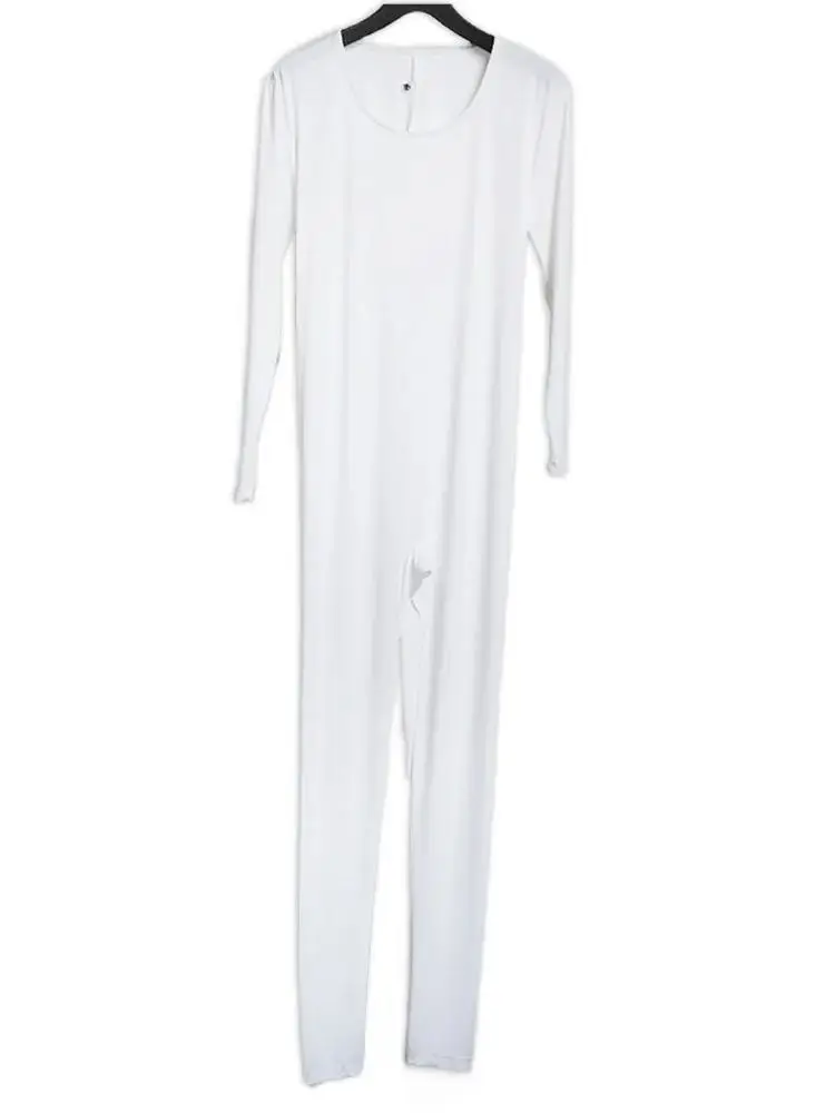 Эластичное Женское боди унисекс из ледяного шелка соблазнительное Прозрачное