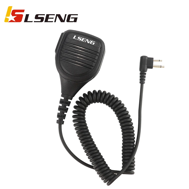 LSENG Walkie Talkie Speaker Mic Microphone PTT for Portable Two Way Radio MOTOROLA DP1400 EP450 GP88 CP040 CP140 CP180 Radios