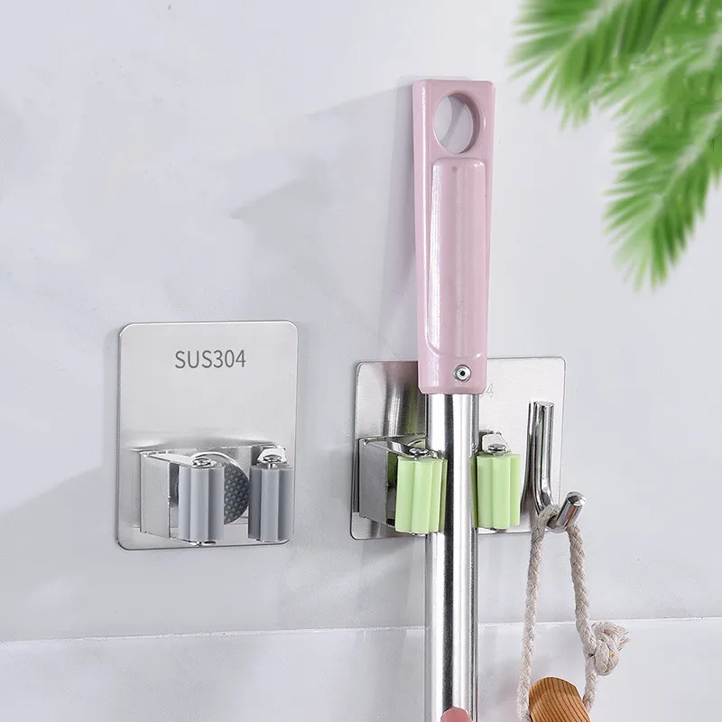 

Настенный держатель для швабры, из нержавеющей стали 304, 1 шт.