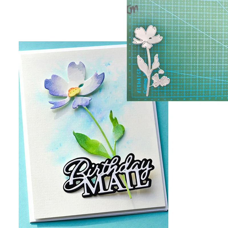 

Металлические Вырубные штампы, цветочные листья, украшение «сделай сам», для скрапбукинга, бумаги, рукоделия, нож, форма, лезвие, перфоратор, трафареты