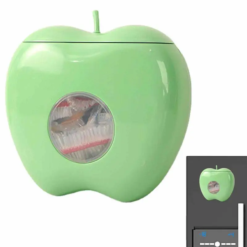 

Grocery Bag Holder Food Covering Wraps Food Wraps Dispenser With 100 Elastic Bowl Covers Wall Mounted Bag Organizer For Kitchen