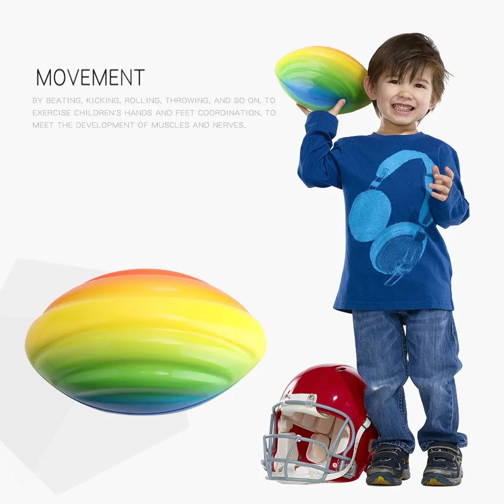 

Brain Development Sports Fitness Anti Skid Portable Interaction Children Gift Ball Toy Safe Pressure Entertainment PU Leather