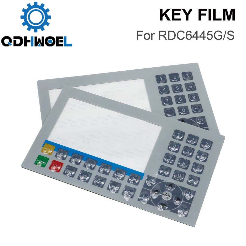 Мембраны QDHWOEL Ruida RDC6445G/S для лазерной магнитной ленты контроллеры панель мембрана