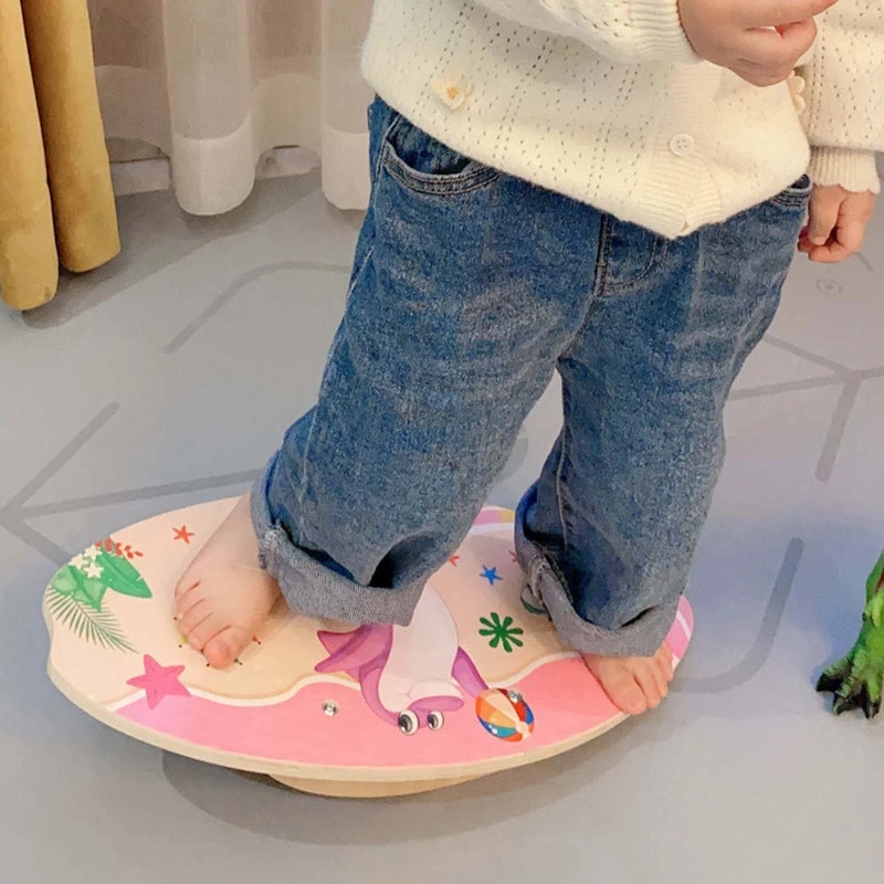 

Sports Balancing Board Toy Wobble Balance Board Training Toy for Kindergarten