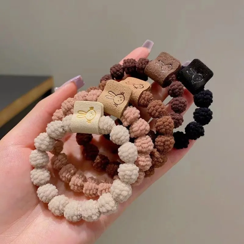 Резинки Детские корейские для девочек модные заколки хвоста прочные резинки