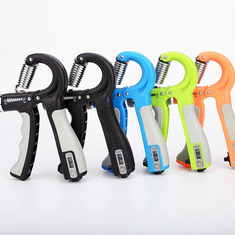 10-60Kg Adjustable Heavy Gripper Fitness Hand Exerciser Grip Wrist Training Increase Strength Spring Pinch Carpal Expander