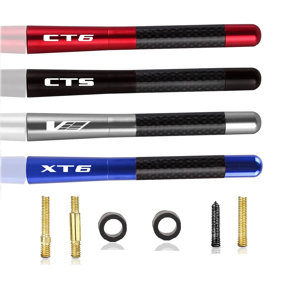 Антенна для автомобиля для Cadillac ATS XT6 XT5 XT4 XLR V DTS CTS CT6 CT5 Catera Escalade из углеродного волокна