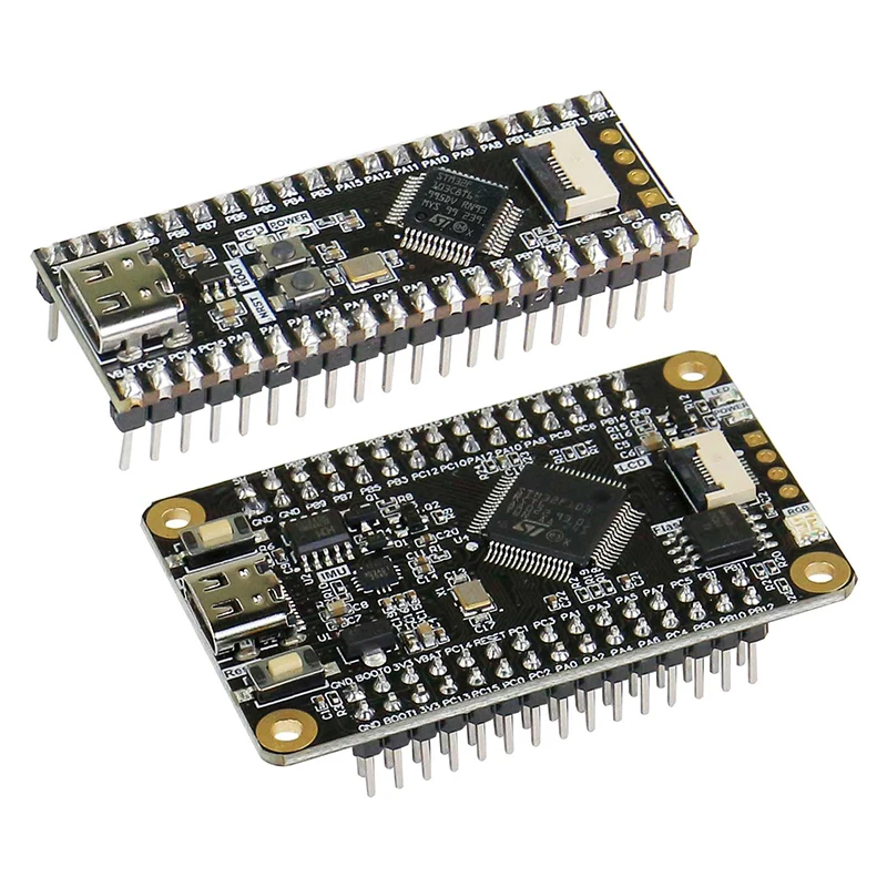 STM32F103RCT6STM32F103C8T6 ARM Development Board Smallest System Core Module External FLASH Learning Kit One-key Serial Download