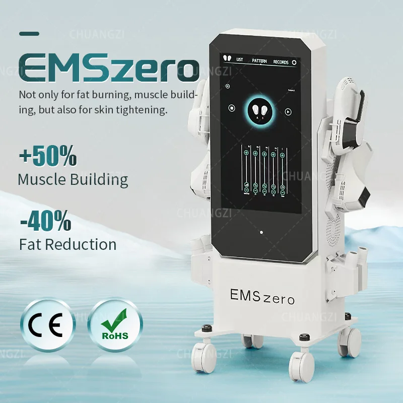 EMSzero RF EMS Sculpt Body Machine 2024 6500W 14 Tesla HI-EMT электромагнитное устройство для стимуляции