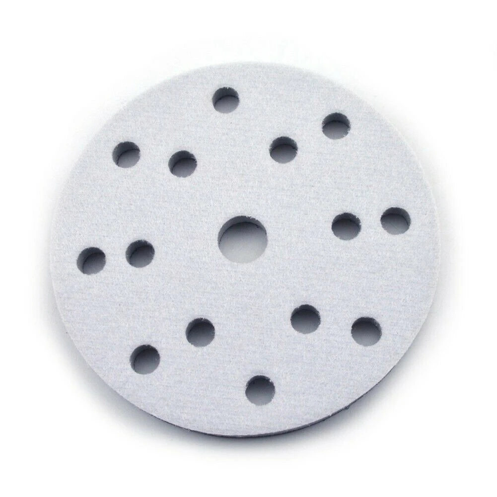 

6 Inch/150mm 15 Holes Soft Sponge Interface Pad Sanding Pads For 6-inch Pneumatic Or Electric Pallets Electric Grinder Sander