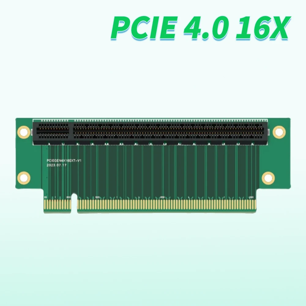 PCIE 4 0 16X 90-градусный угловой адаптер переходная карта PCI Express x16 для небольшого